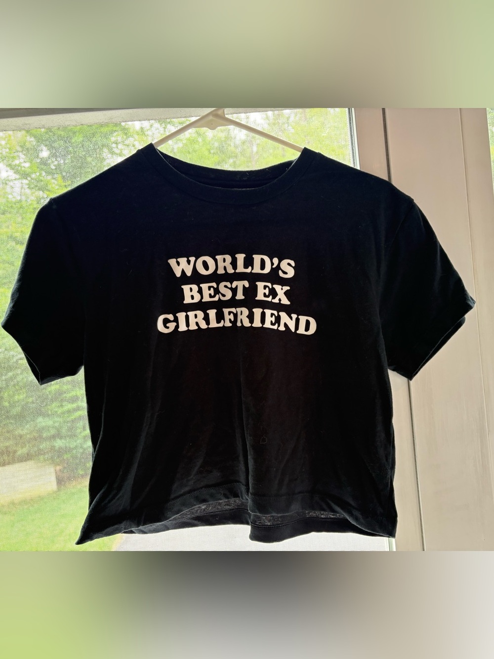 Black 'World's Best Ex Girlfriend' Graphic Tee